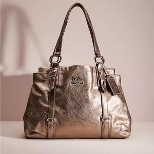 Purple Coach Purse (Style: Mia Carryall)